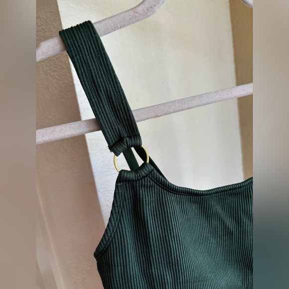 Aerie Darling Green Bralette Sports Bra size XL - Picture 5 of 6